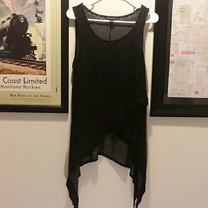 Womens Rock & Republic Heathered Tank Large